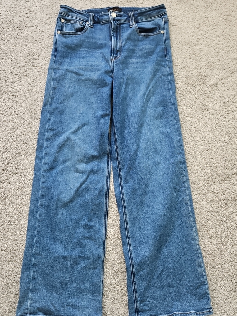 Quince Stretch high rise wide leg jeans size 29